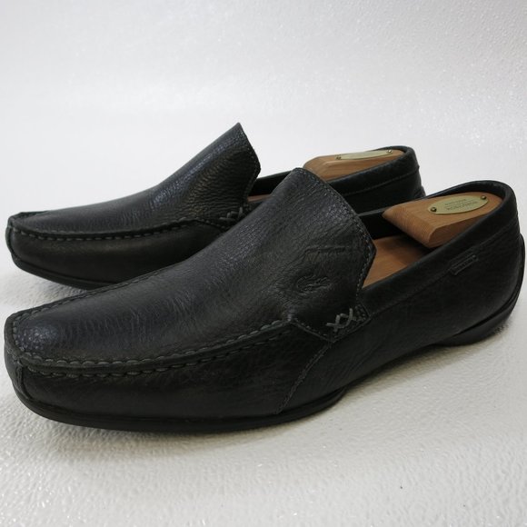 Lacoste Other - Lacoste Leather Driver Moccasins Loafers Shoes Mens sz 9.5